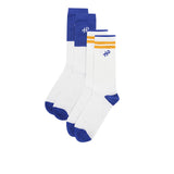 Tobias M Crew Socks In Blue