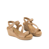 Sling Back Willow Slingback In Tan Leather