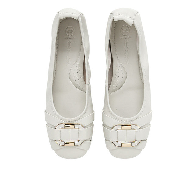 Flats Donna Carl In Off White