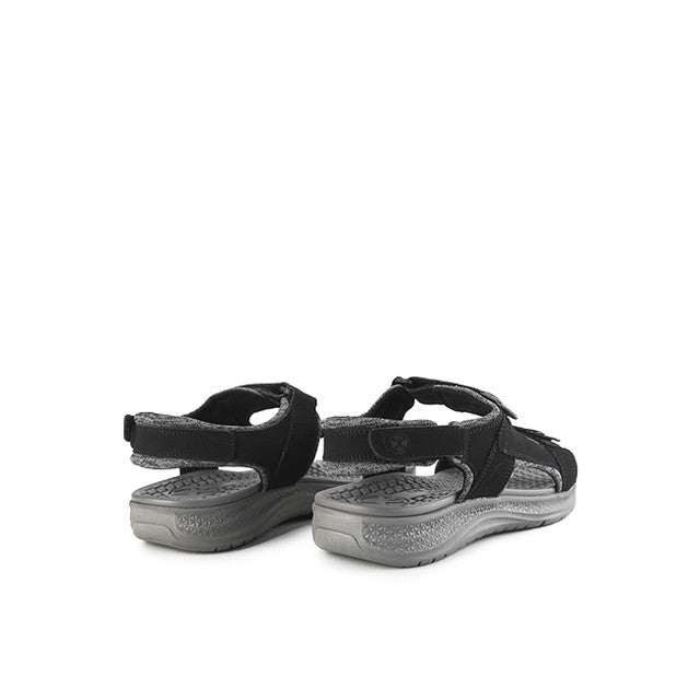 Activate Sandal In Bold Black