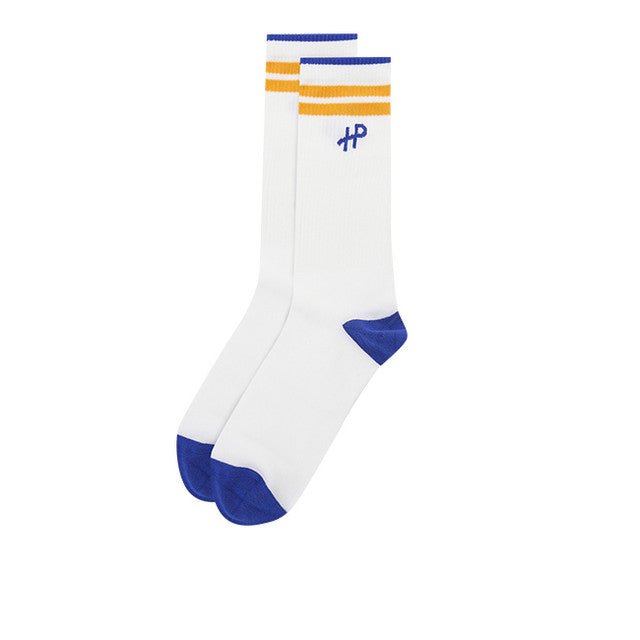 Tobias M Crew Socks In Blue