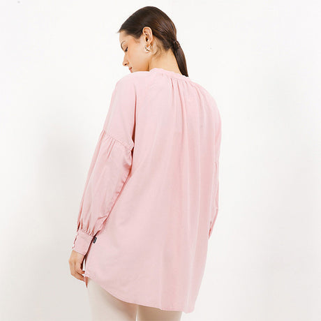 Linen Saraswati In Pink