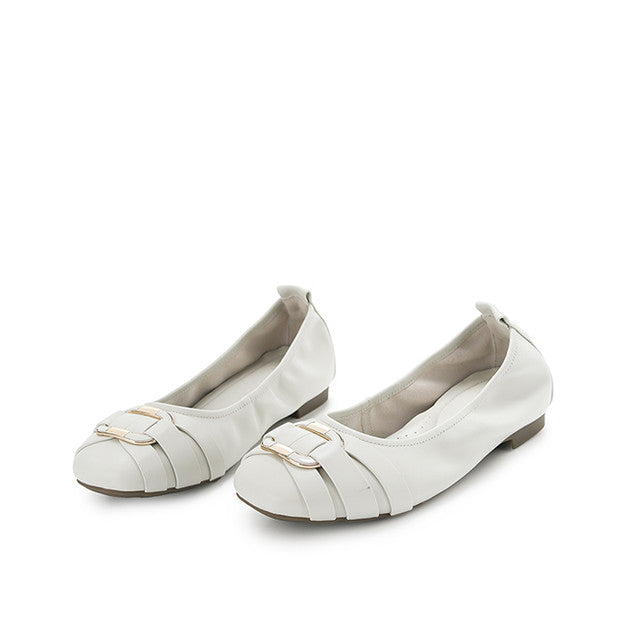 Flats Donna Carl In Off White