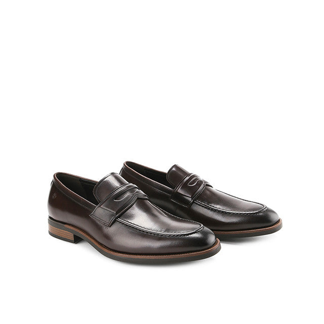 Fiddler Saddle Loafer In Coffee