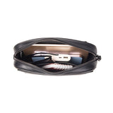Moon Clutch/Messenger Bag In Black