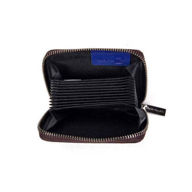 Noriko Card Holder In Dark Brown