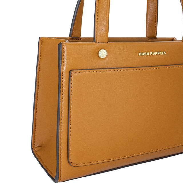 Hand Bag Fuji Top Handle M In Camel