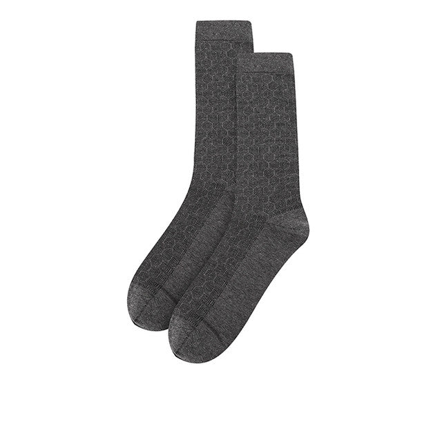Dim M Crew Socks In Gy/Nv/Bk