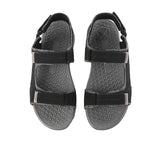 Activate Sandal In Bold Black