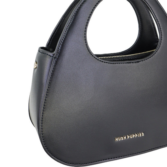 Floppy Satchel L In Black