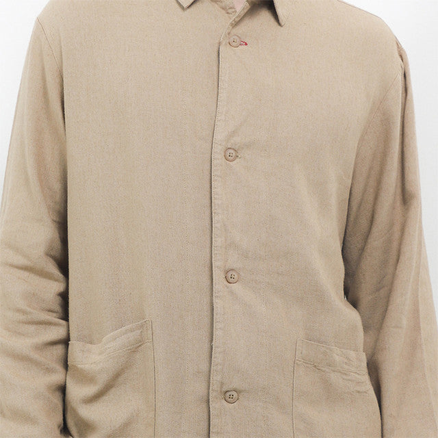 Linen Kimoto In Khaki