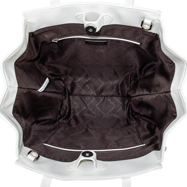 Coreen Satchel M In White