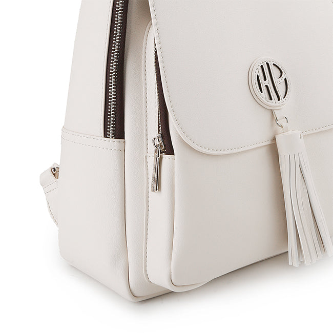 Bernette Backpack (M) In Off White