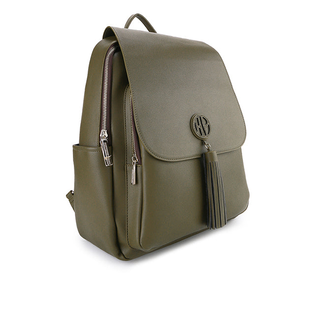 Bernette Backpack (L) In Olive