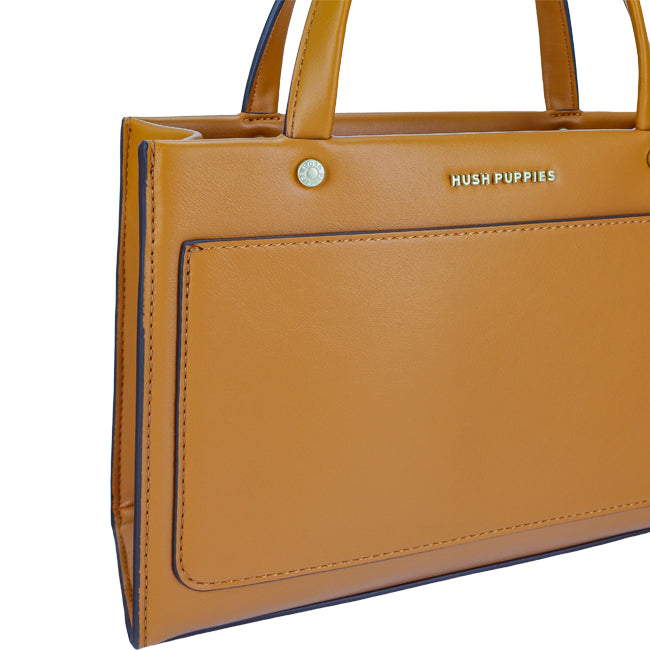 Hand Bag Fuji Top Handle L In Camel