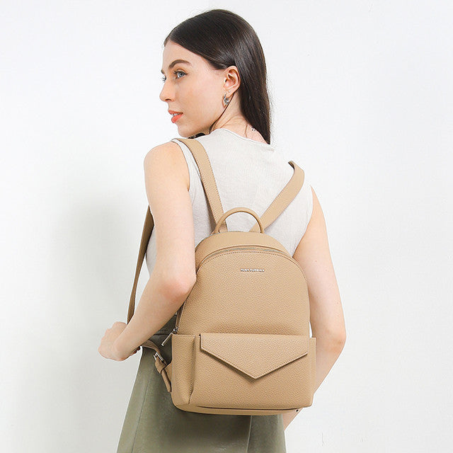 Riveree Backpack M In Beige