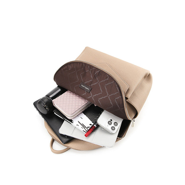 Riveree Backpack L In Beige