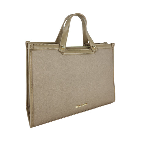 Adelina Top Handle (M) In Taupe
