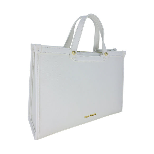 Adelina Top Handle (M) In White