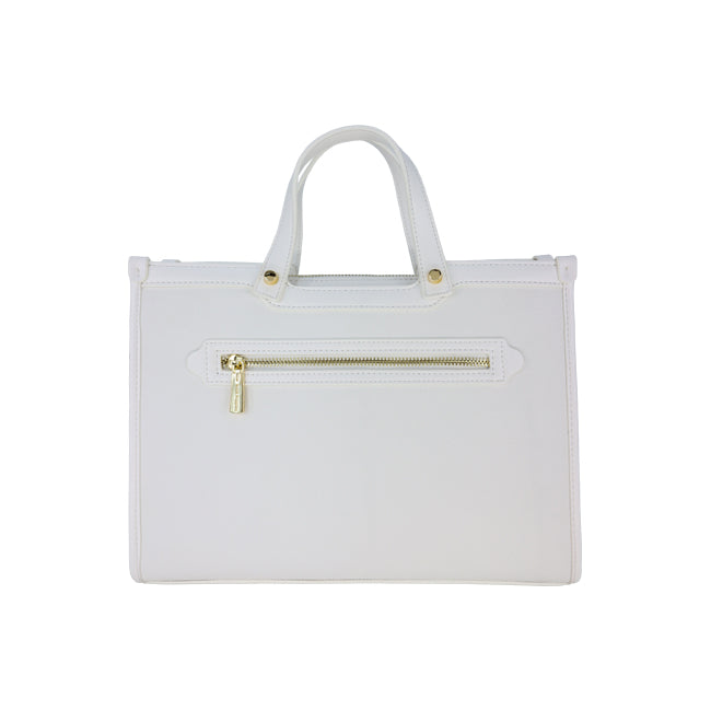 Adelina Top Handle (M) In White
