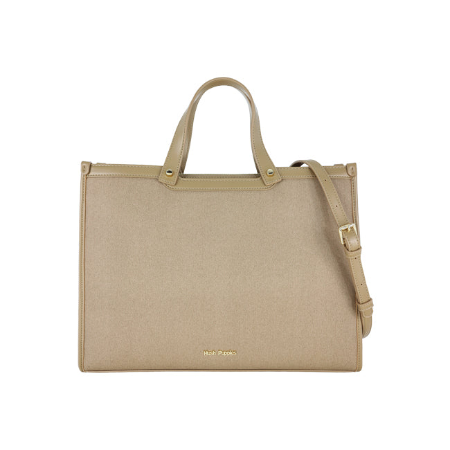 Adelina Top Handle (L) In Taupe