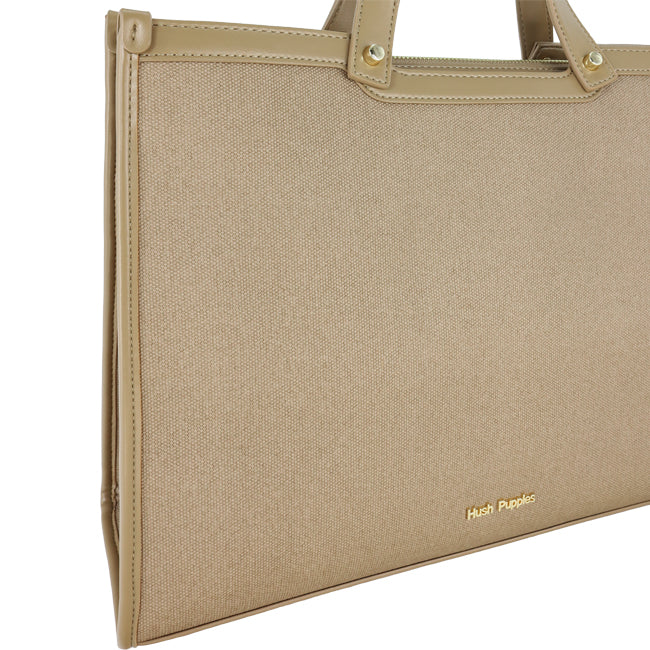 Adelina Top Handle (L) In Taupe
