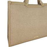 Adelina Top Handle (L) In Taupe