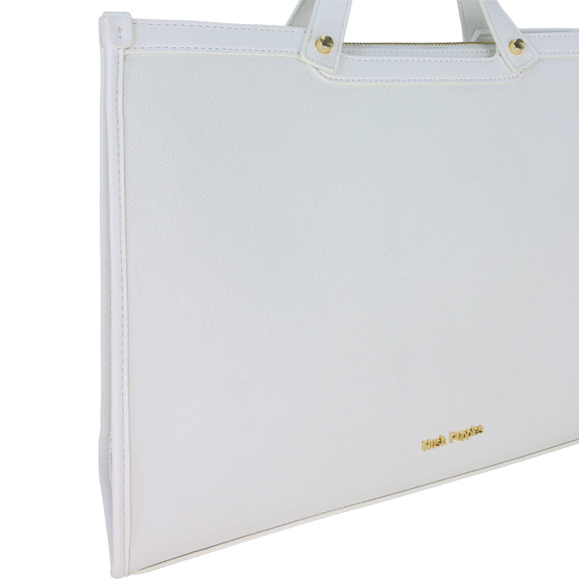 Adelina Top Handle (L) In White