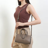Evas Satchel In Taupe