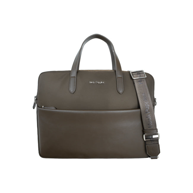 Worked Satchel In Dark Brown
