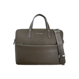 Worked Satchel In Dark Brown