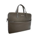 Worked Satchel In Dark Brown