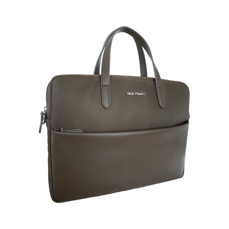 Worked Satchel In Dark Brown
