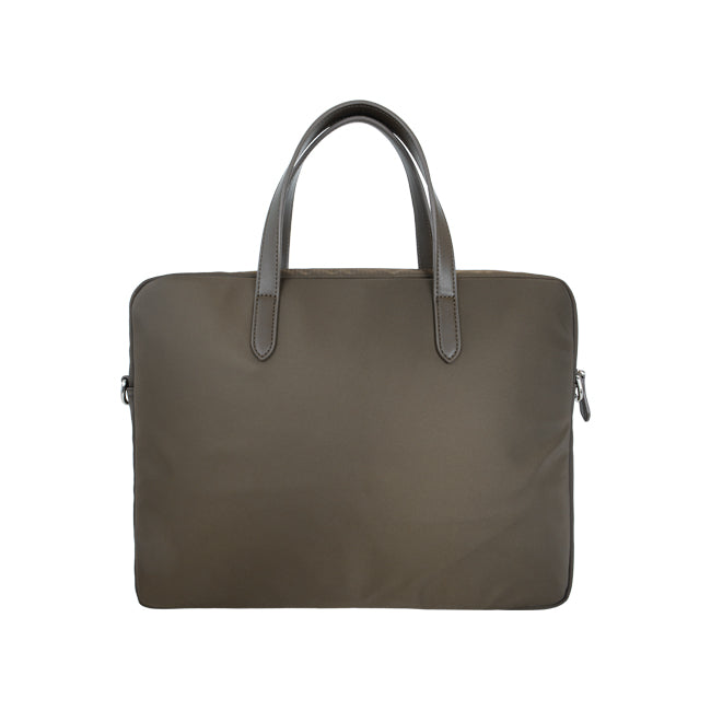 Worked Satchel In Dark Brown
