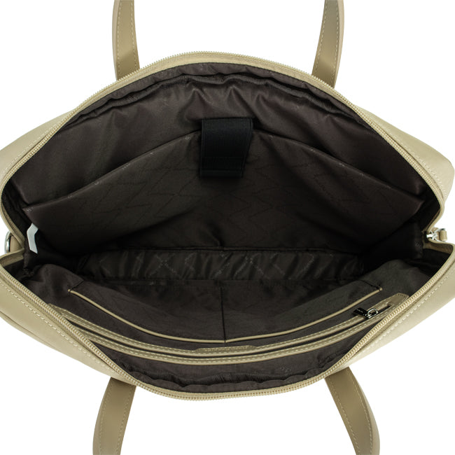 Worked Satchel In Khaki