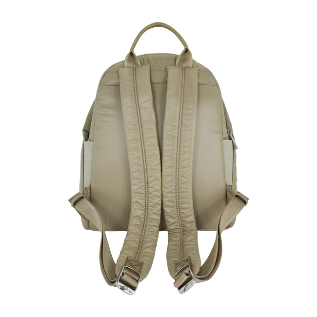 Puffy Backpack In Taupe