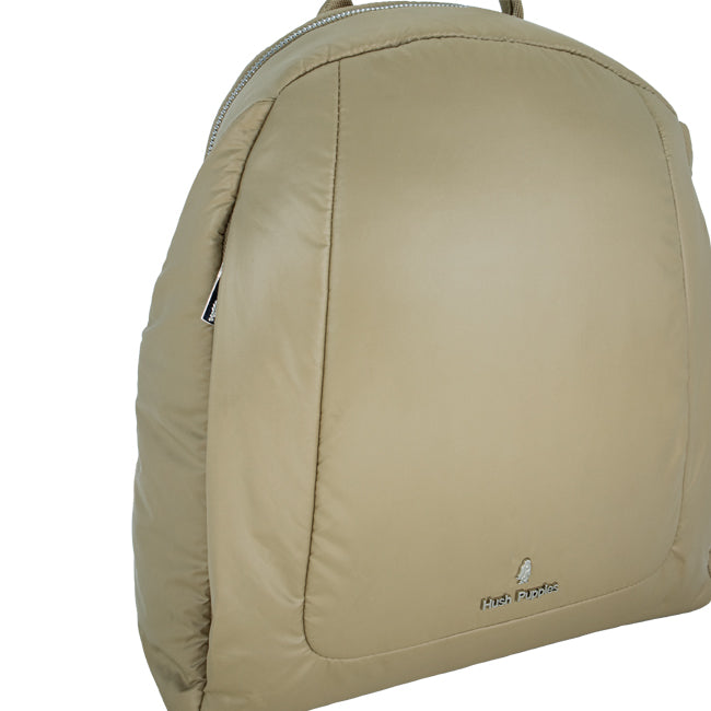 Puffy Backpack In Taupe