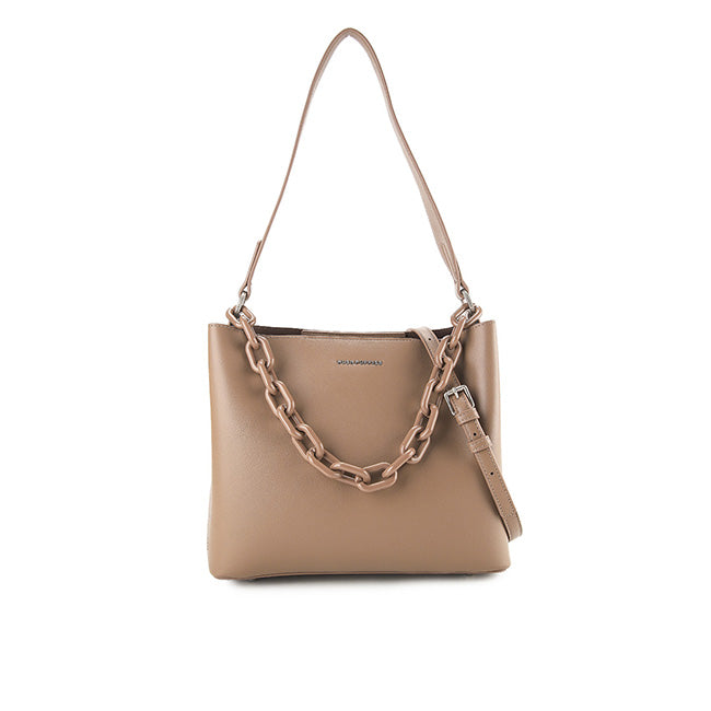 Linsie Satchel (L) In Taupe