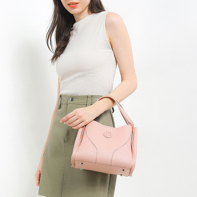 Beth Satchel In Light Pink