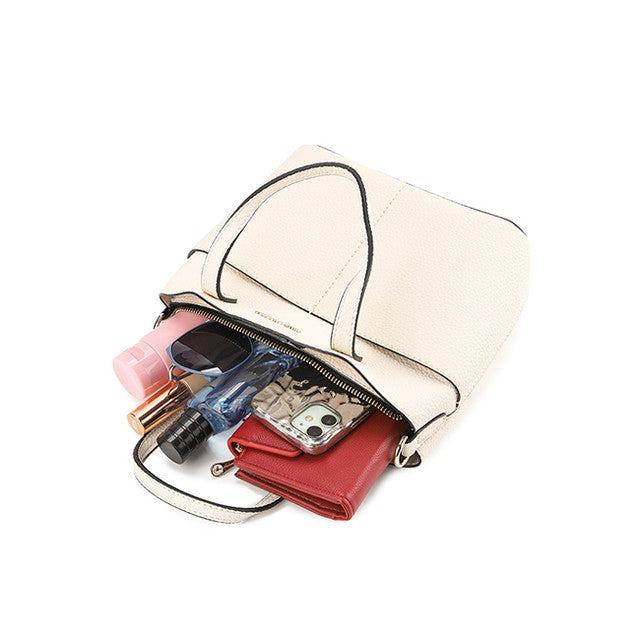 Sophie Satchel In Beige