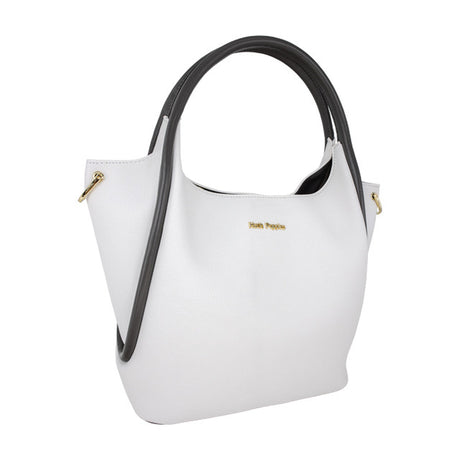 Champ Satchel In White