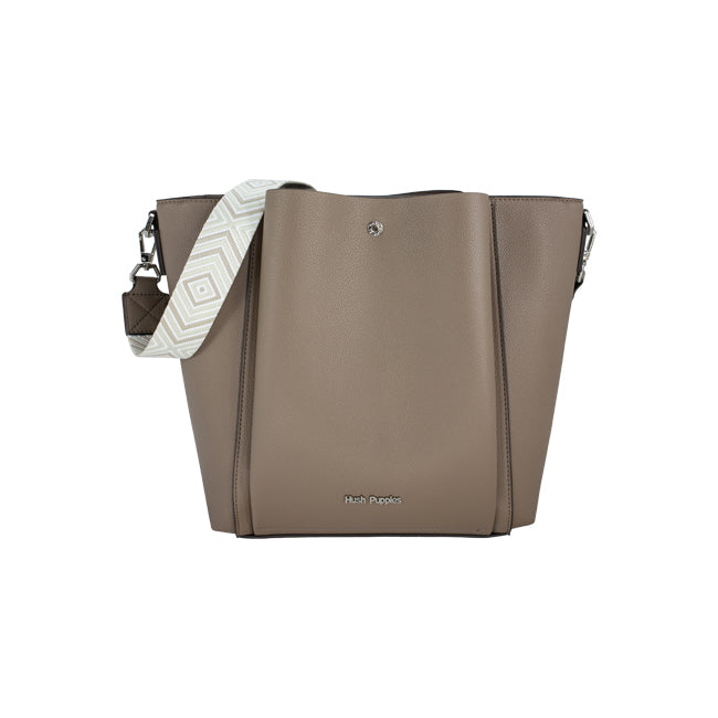 Frances Ii Satchel (L) In Taupe