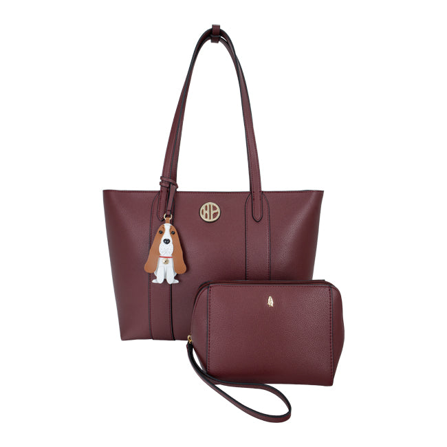 Amara Tote In Maroon
