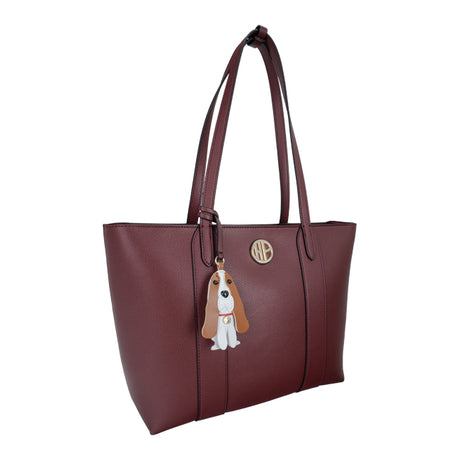 Amara Tote In Maroon