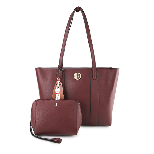 Amara Tote In Maroon