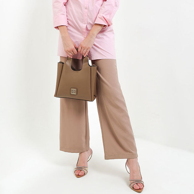 Everly Hobo (S) In Taupe