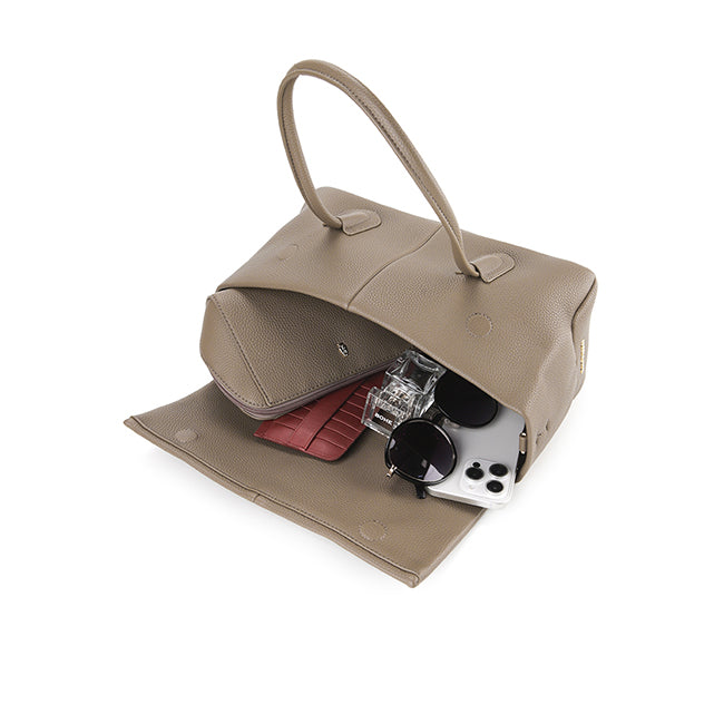 Hailey Satchel (S) In Taupe