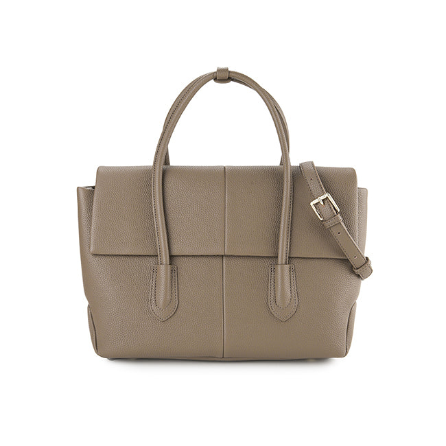 Hailey Satchel (M) In Taupe