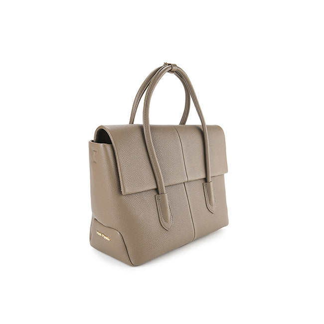 Hailey Satchel (M) In Taupe