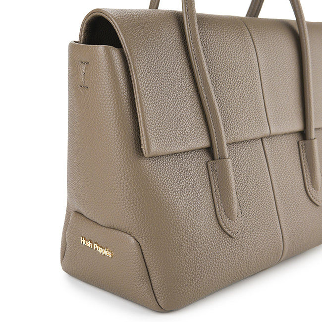 Hailey Satchel (M) In Taupe